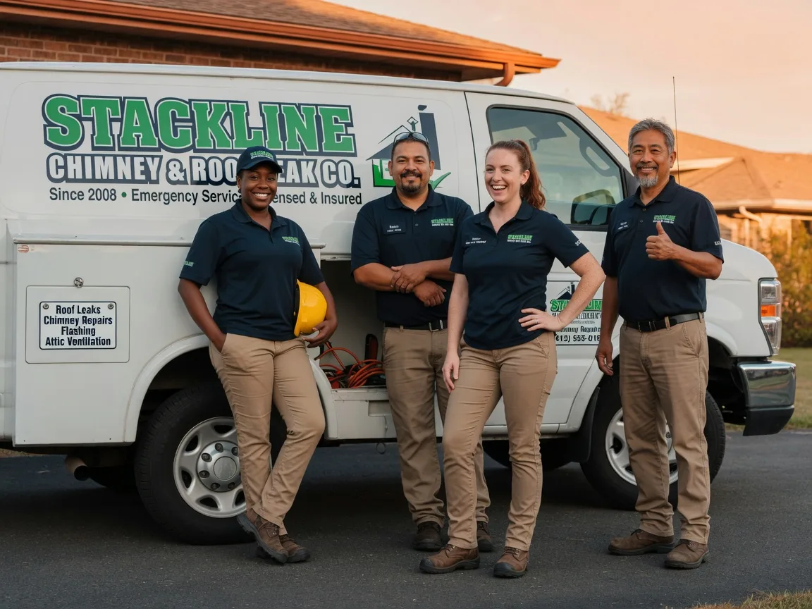Chimney flashing repair company in Riverview, MI